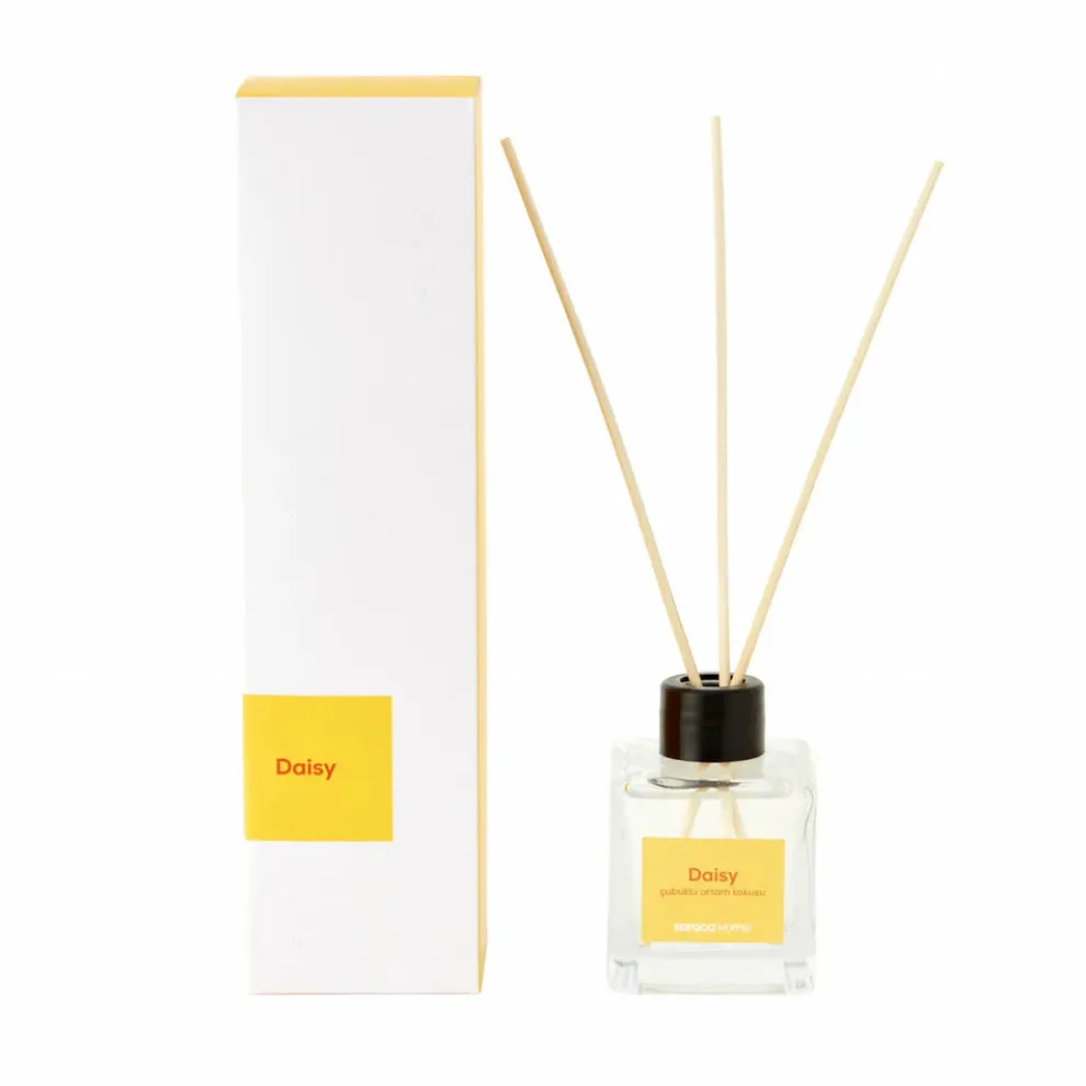 Karaca Home Daisy Reed Diffuser, 100ml, Yellow