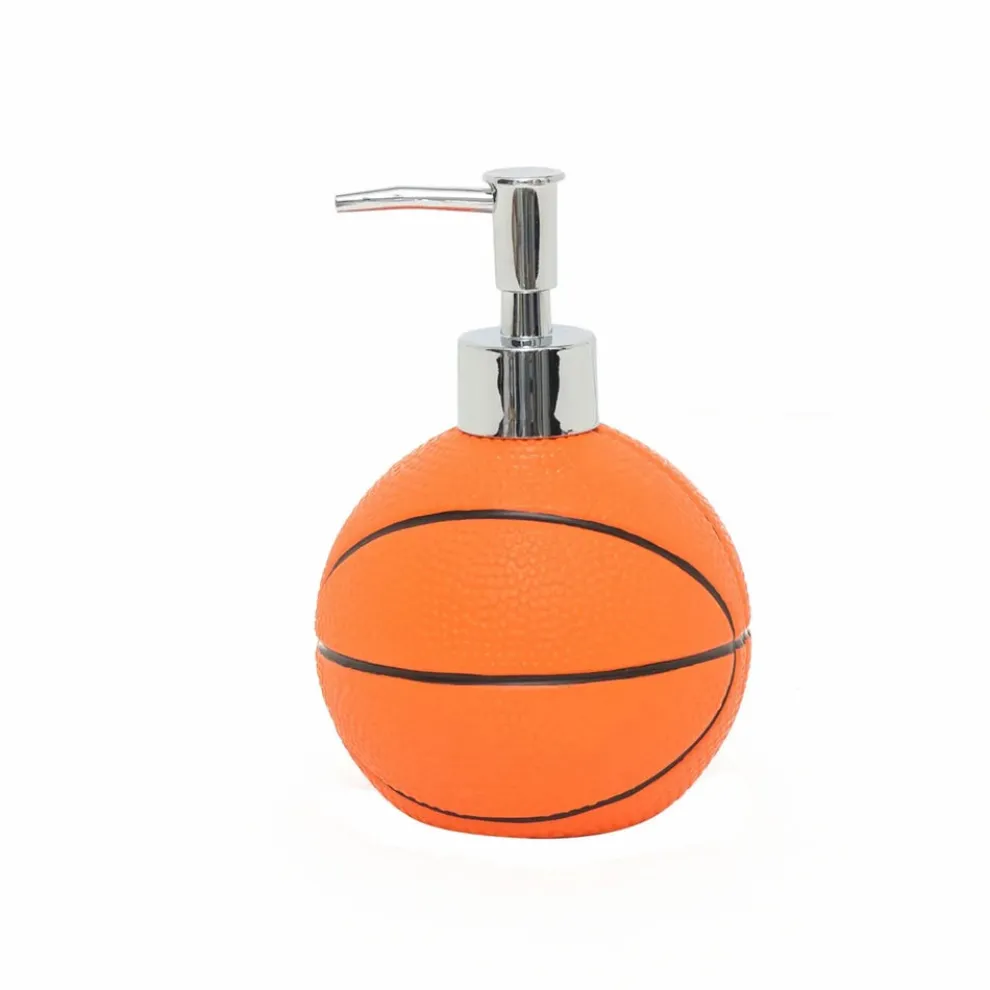Karaca Home Duffy Basketball Soap Pump,10cmx9cmx15cm, Multi