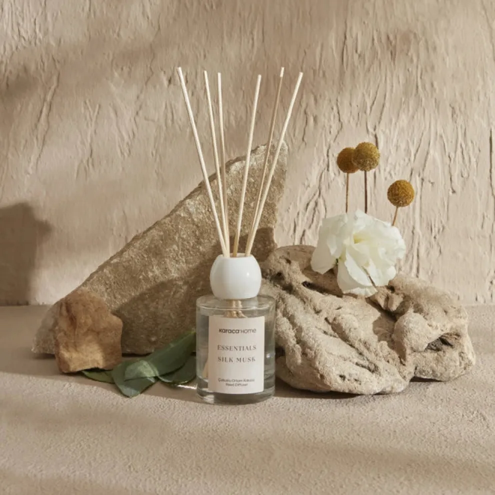 Karaca Home Essentials Silk Musk Reed Diffuser 100ml, Pomegranate Blossom