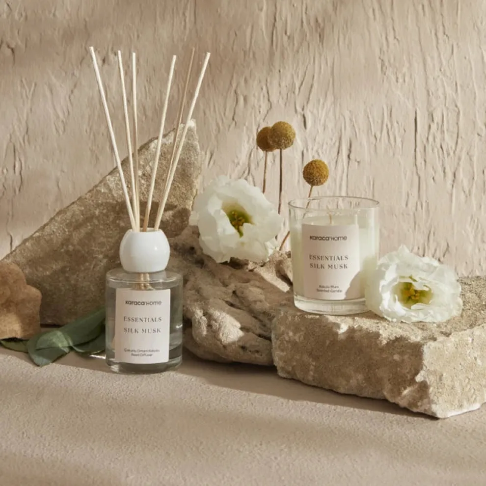 Karaca Home Essentials Silk Musk Reed Diffuser 100ml, Pomegranate Blossom