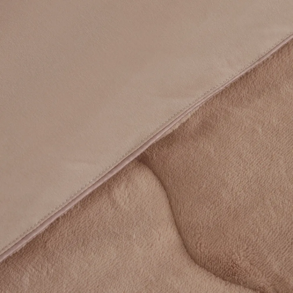 Karaca Home Flufy Comfort Bedding Set, Single, Powder