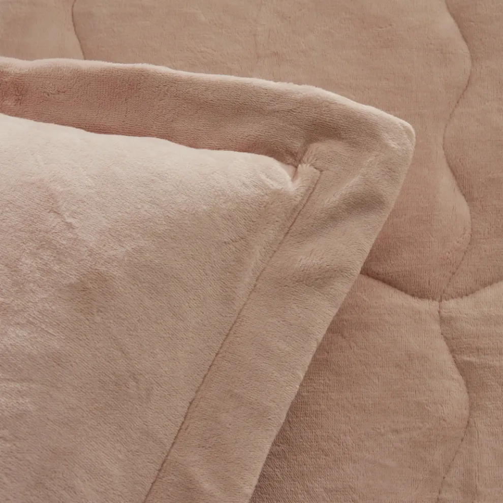 Karaca Home Flufy Comfort Bedding Set, Single, Powder