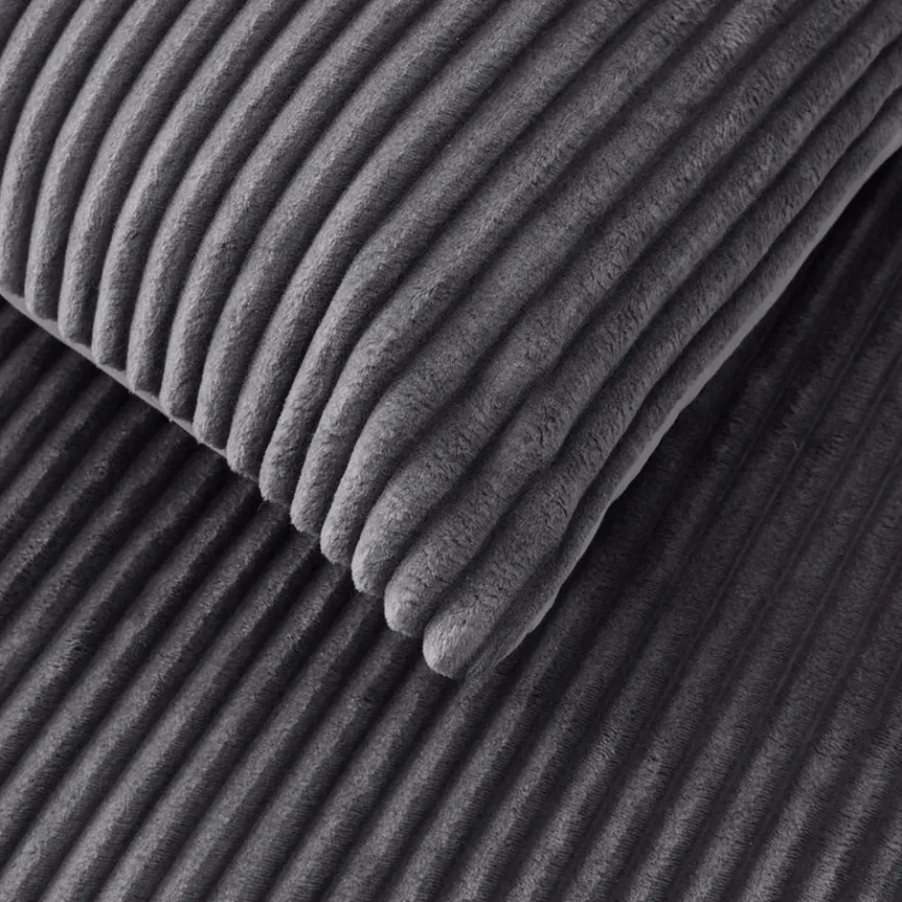 Karaca Home Joena Soft Bedspread Set, Single, Grey