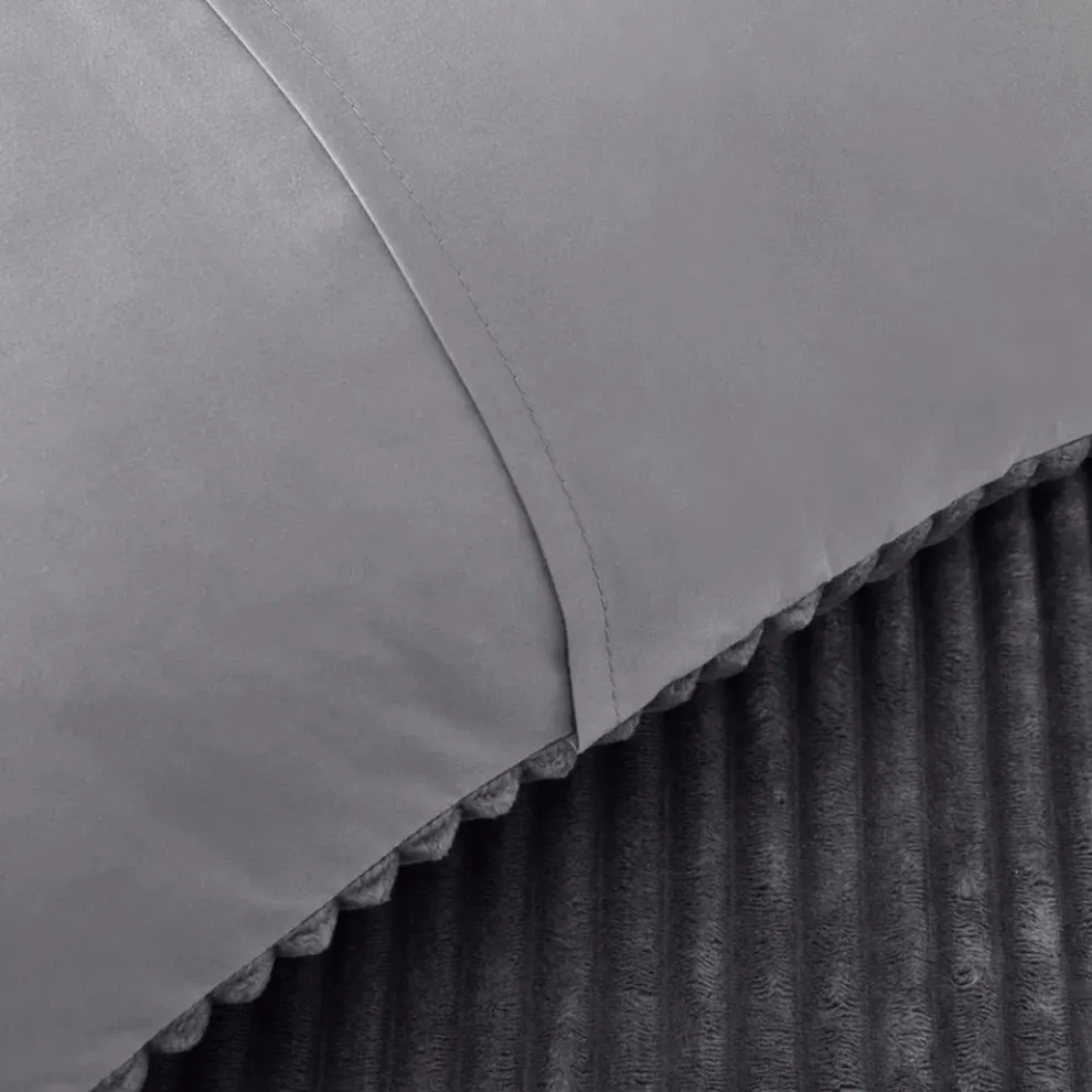 Karaca Home Joena Soft Bedspread Set, Single, Grey