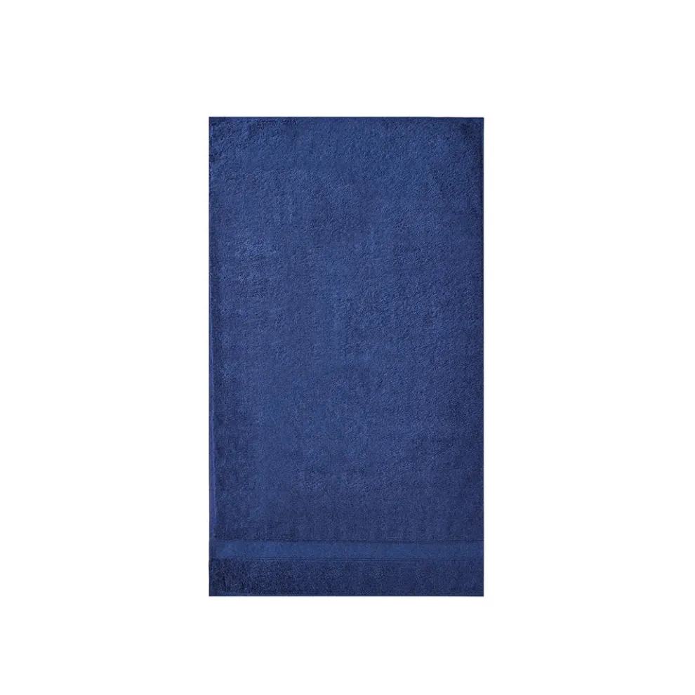 Karaca Home Joey Egyptian Cotton Bath Towel, 100cmx150cm, Navy