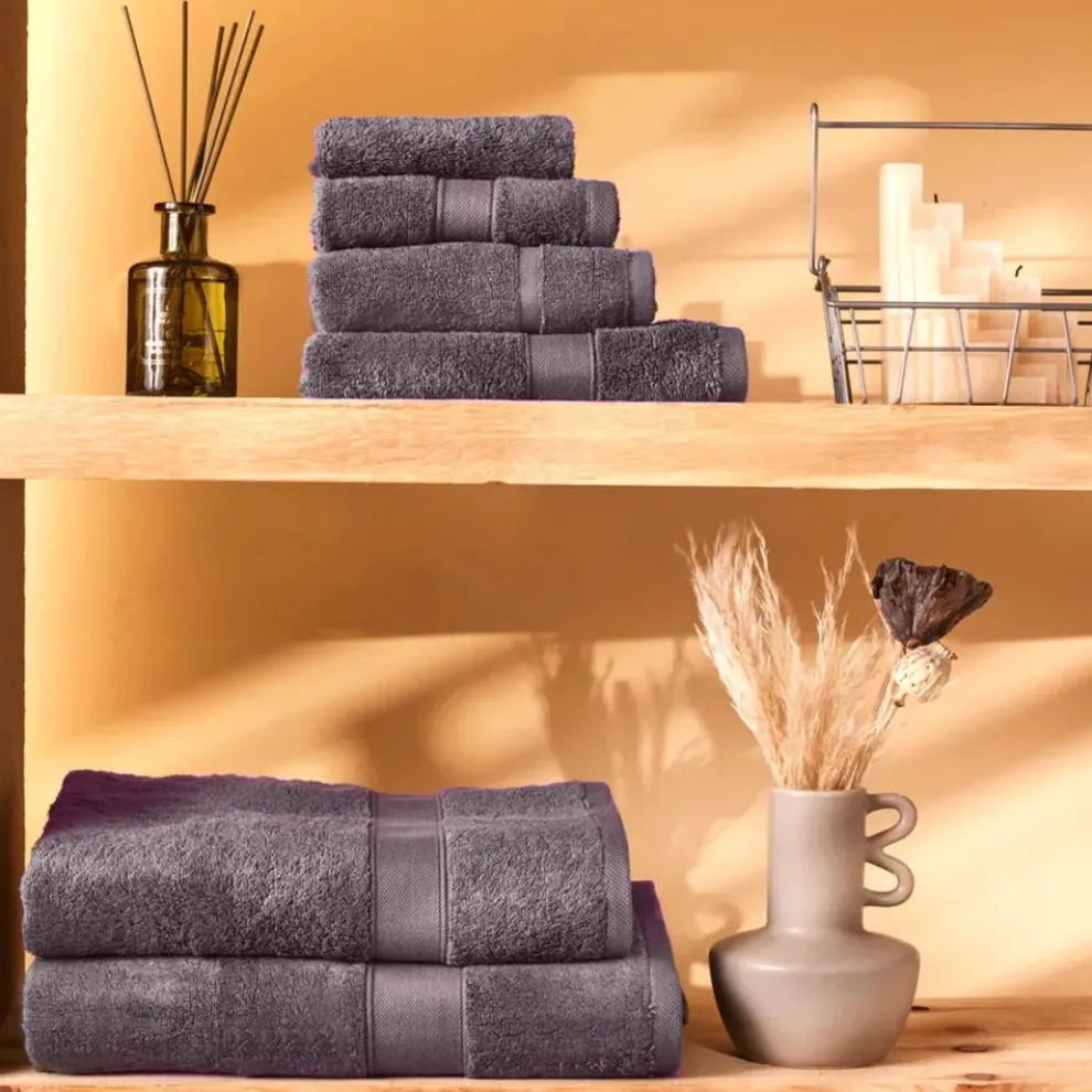 Karaca Home Joey Egyptian Cotton Shower Towel, 70cmx140cm, Teal