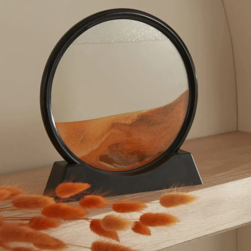 Karaca Home Moving Hourglass, Brown