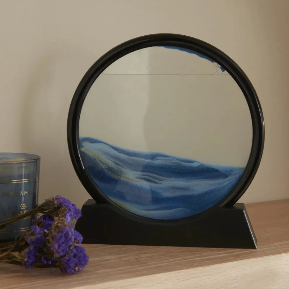 Karaca Home Moving Hourglass, Blue