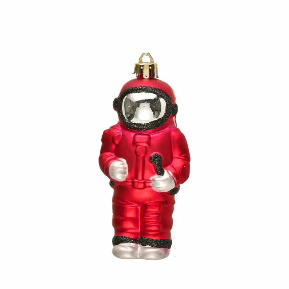 Karaca Home New Year Christmas Astronaut Tree Decoration, 10cm, Multi