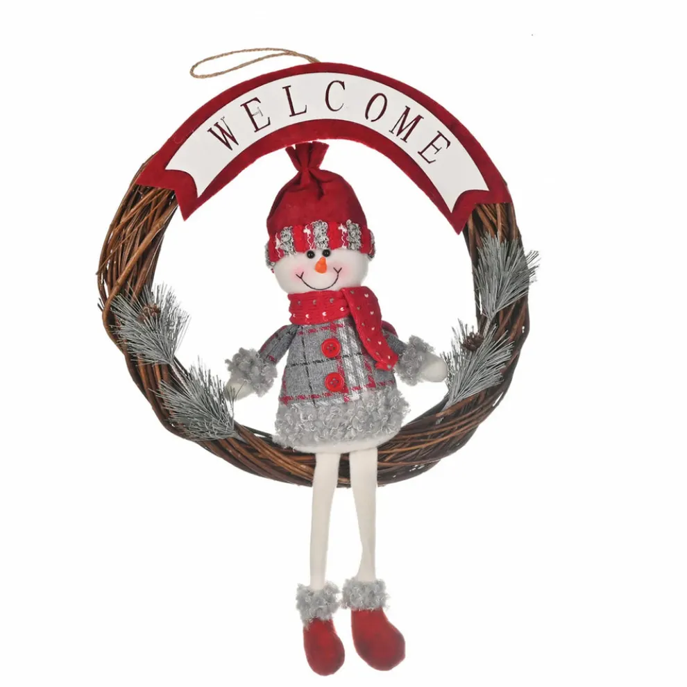 Karaca Home New Year Christmas Wreath, 45cm, Multi