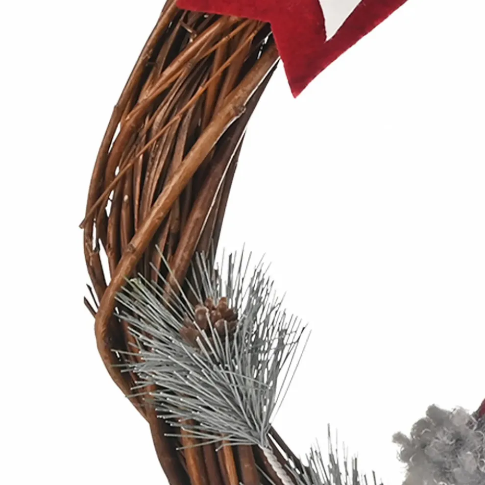 Karaca Home New Year Christmas Wreath, 45cm, Multi