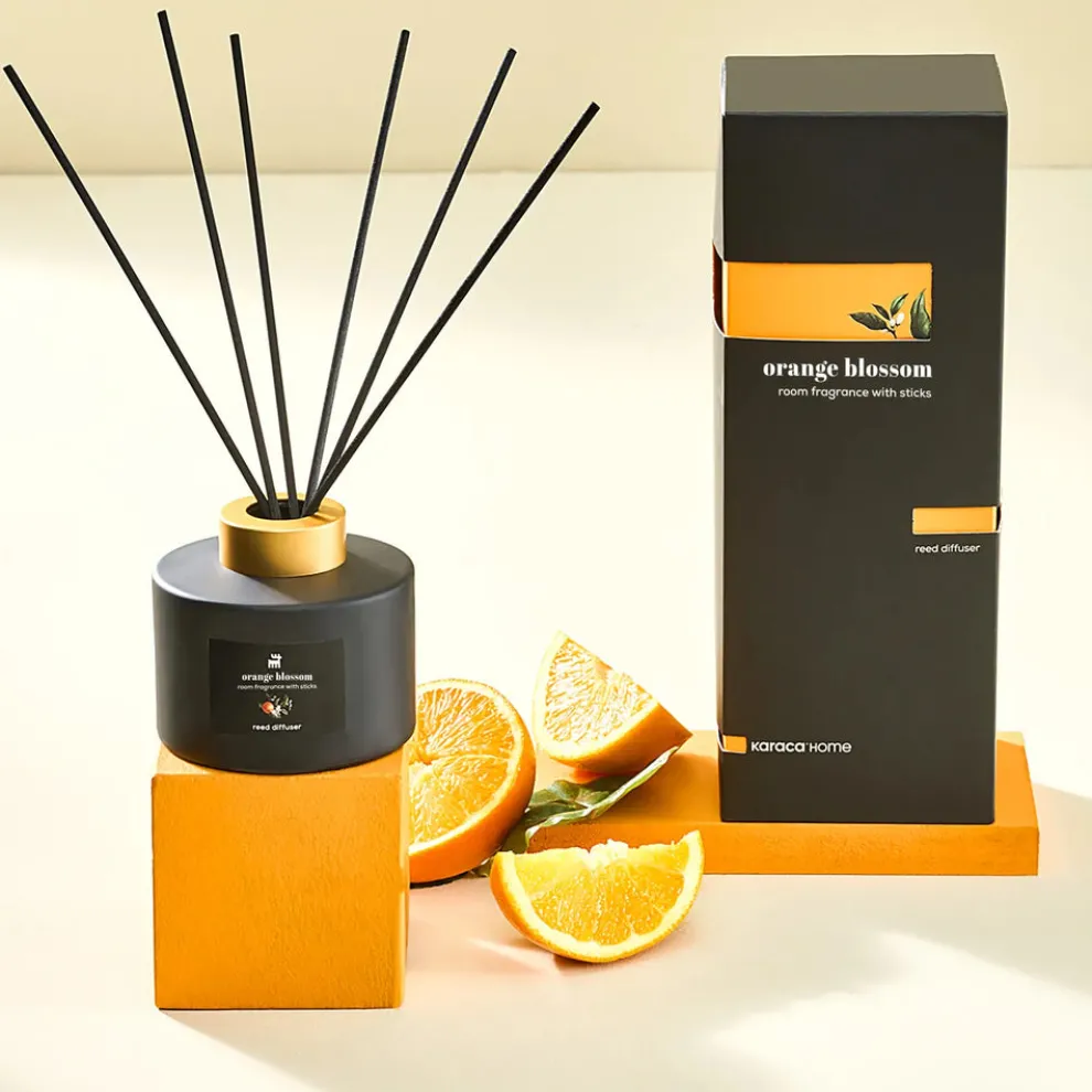 Karaca Home Orange Blossom Reed Diffuser, 160ml, Multi