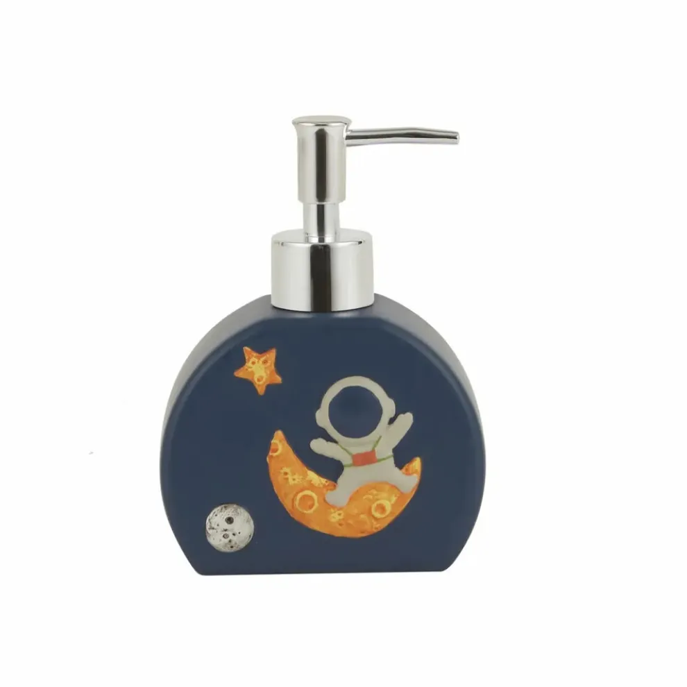 Karaca Home Space Children Liquid Soap Pump, 10cmx9cmx15cm, Navy Blue