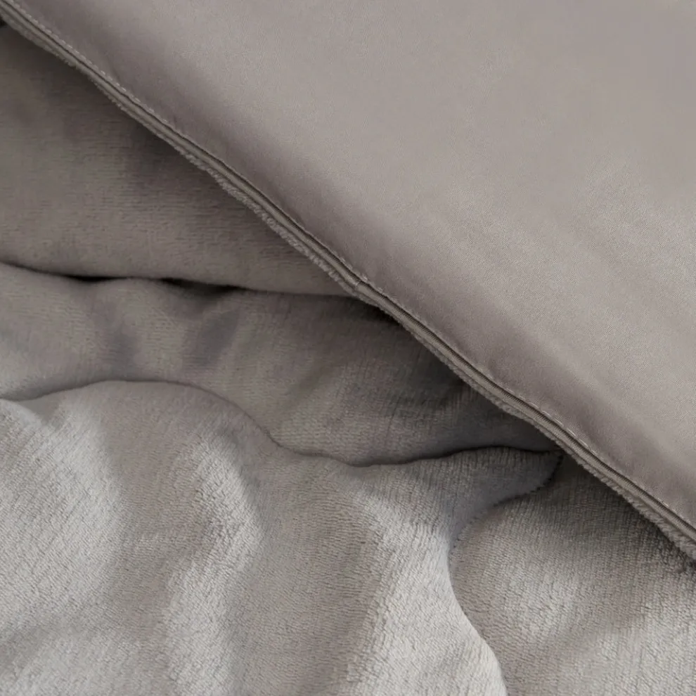 Karaca Home Viny Soft Dream Comfort Bedding Set Old, Double, Anthratice