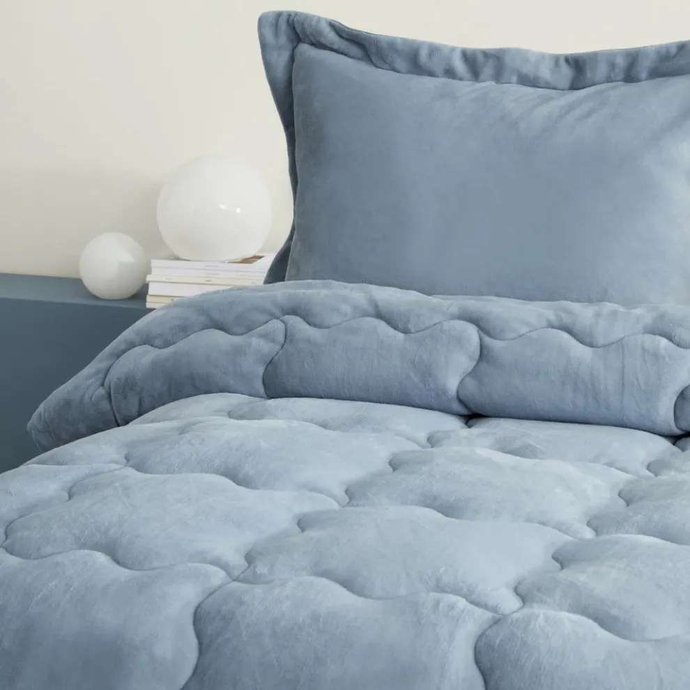 Karaca Home Viny Soft Dream Comfort Bedding Set Old, Double, Indigo