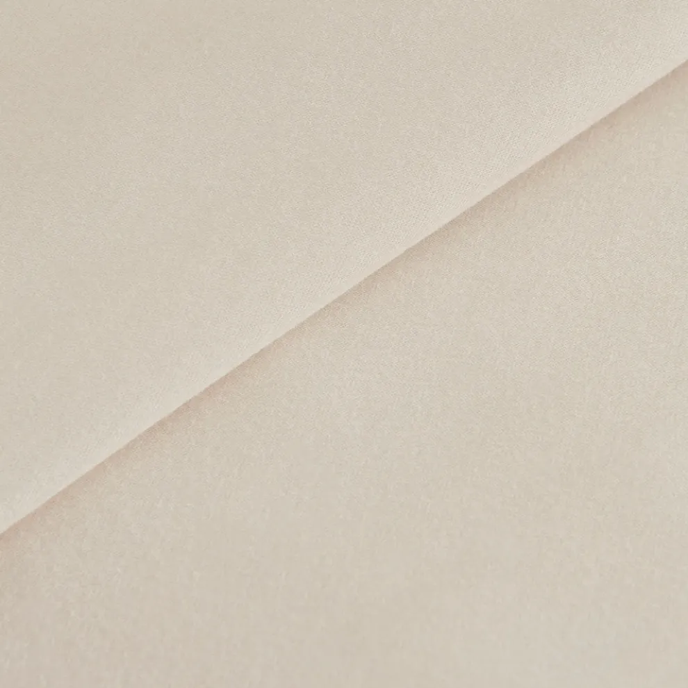 Karaca Home White Collection Felves 100% Turkish Cotton Duvet Cover Set, King Size, Beige