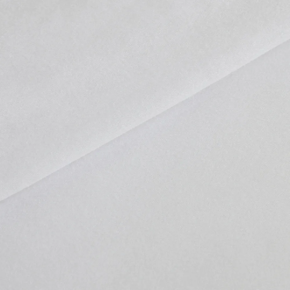 Karaca Home White Collection Felves 100% Turkish Cotton Duvet Cover Set, King Size, White