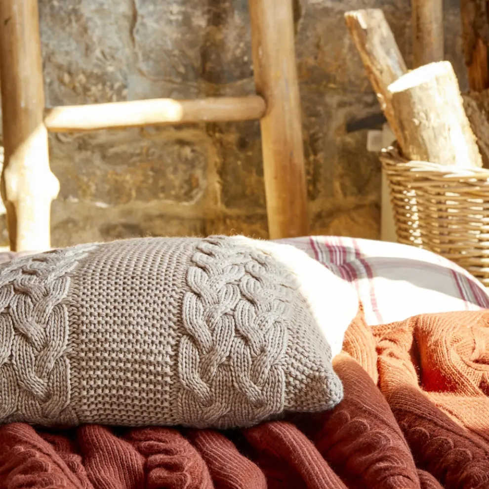 Karaca Home Woodland Cozy Comfort Bedding Set with Bed Sheet, Single, Beige