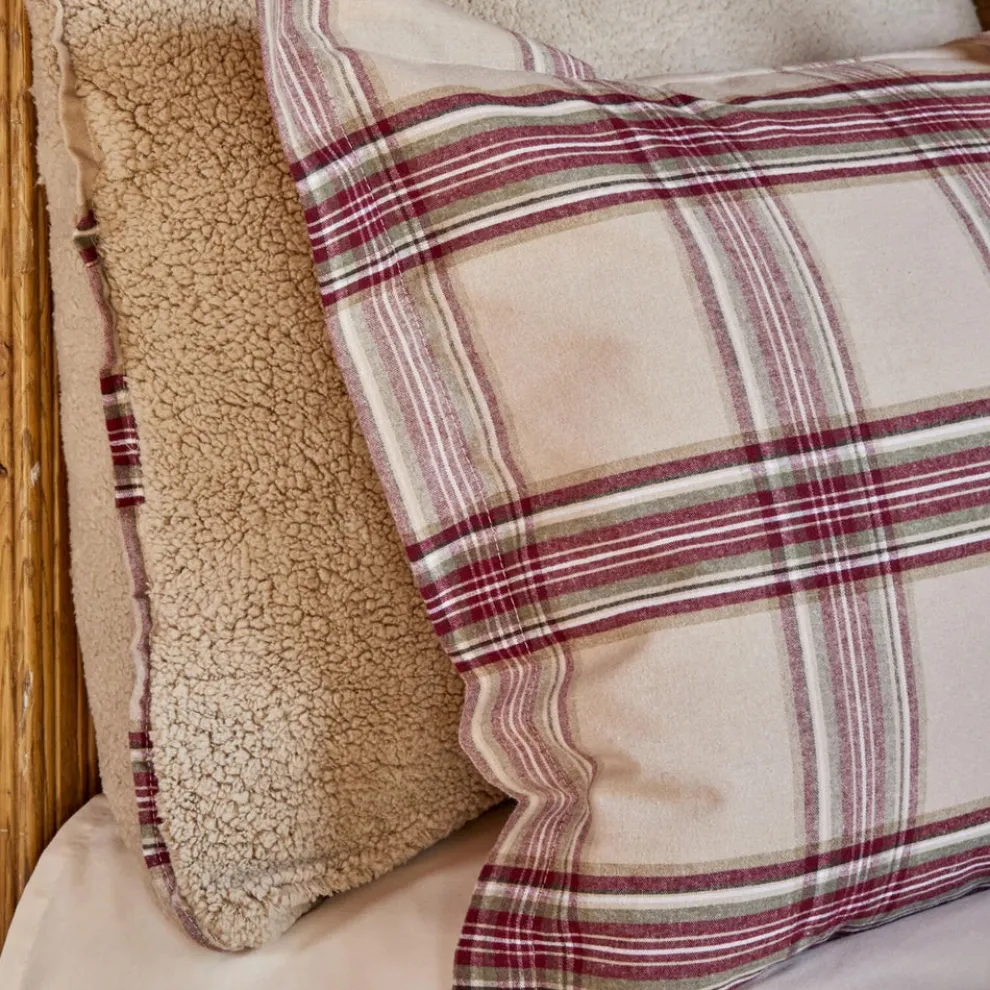 Karaca Home Woodland Cozy Comfort Bedding Set with Bed Sheet, Single, Beige