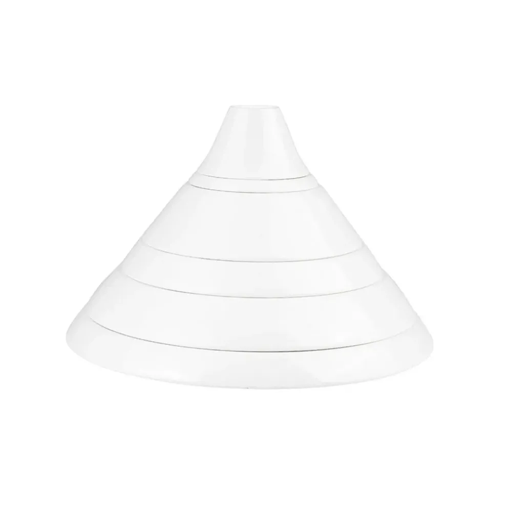 Karaca Hussein Chalayan Digital 6-Piece Fine Pearl Dinner Set, White