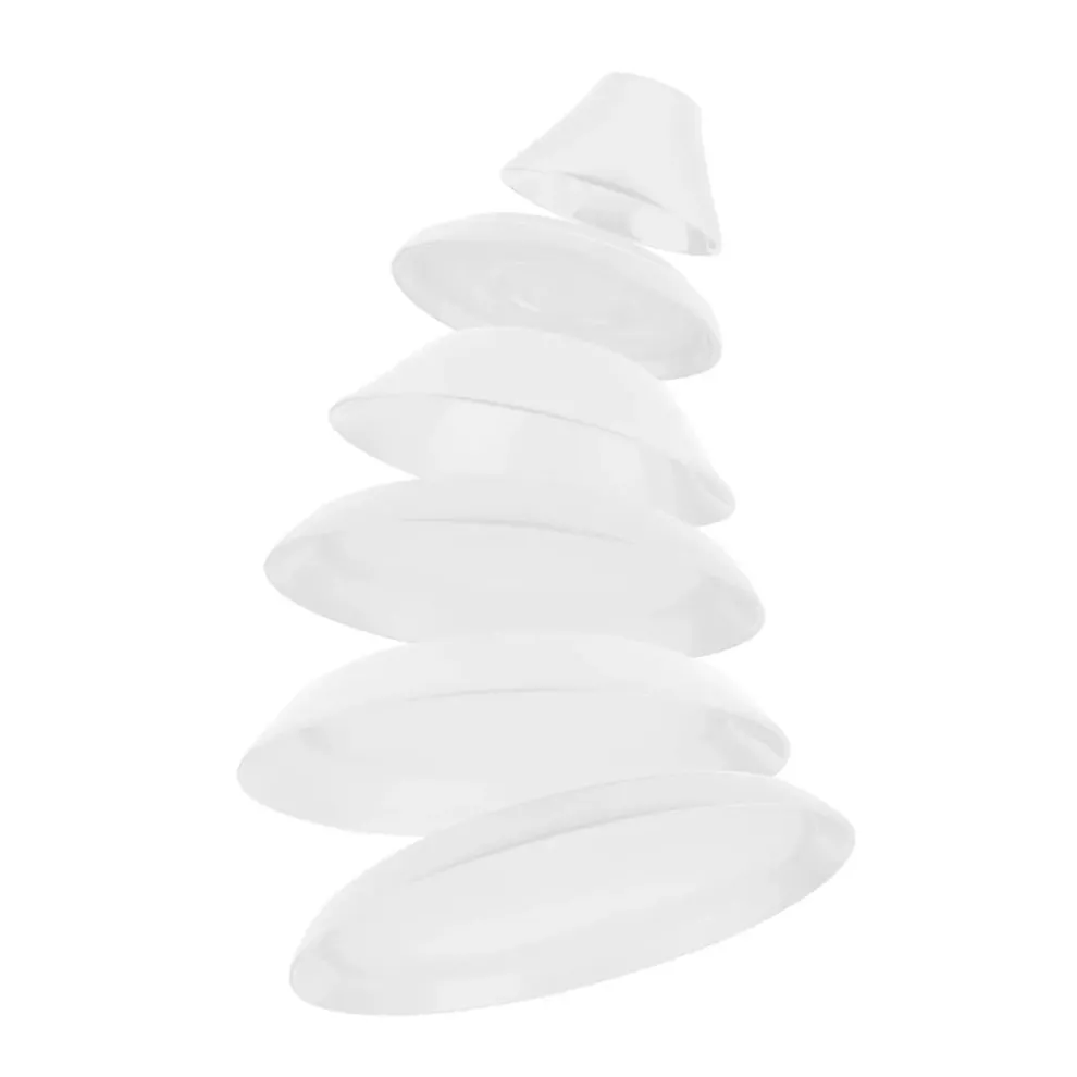 Karaca Hussein Chalayan Digital 6-Piece Fine Pearl Dinner Set, White