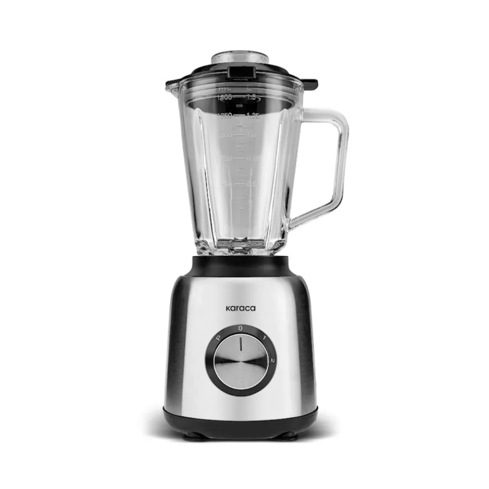 Karaca Inox Smoothie Blender, 1,5L, 1000W, Inox