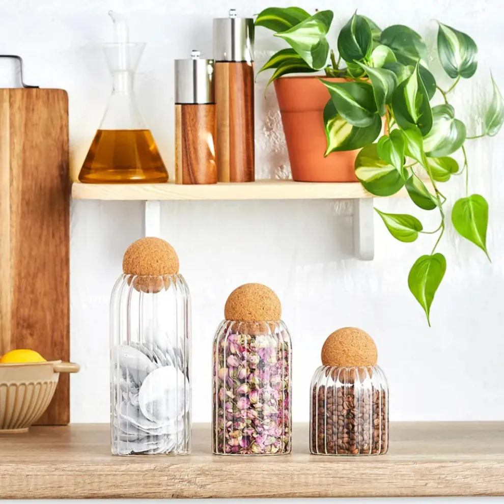 Karaca Lesa 3-Piece Storage Container, 2.5L