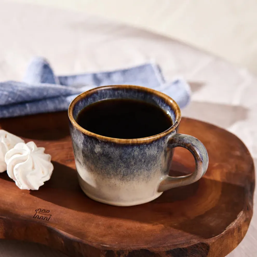 Karaca Lisa Reactive Bone China Mug, 350ml, Transparent