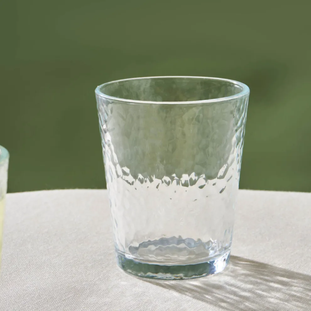 Karaca Luminous 7-Piece Tumbler Glass Set, Transparent