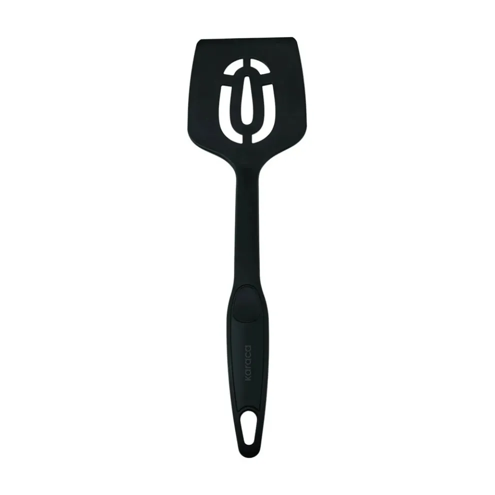 Karaca Maestro 5-Piece Plastic Kitchen Utensil Set, Black