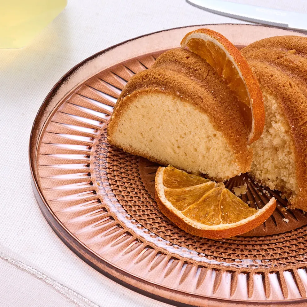 Karaca Marida 7-Piece Glass Serveware Set for 6 People, 21cm, Brown