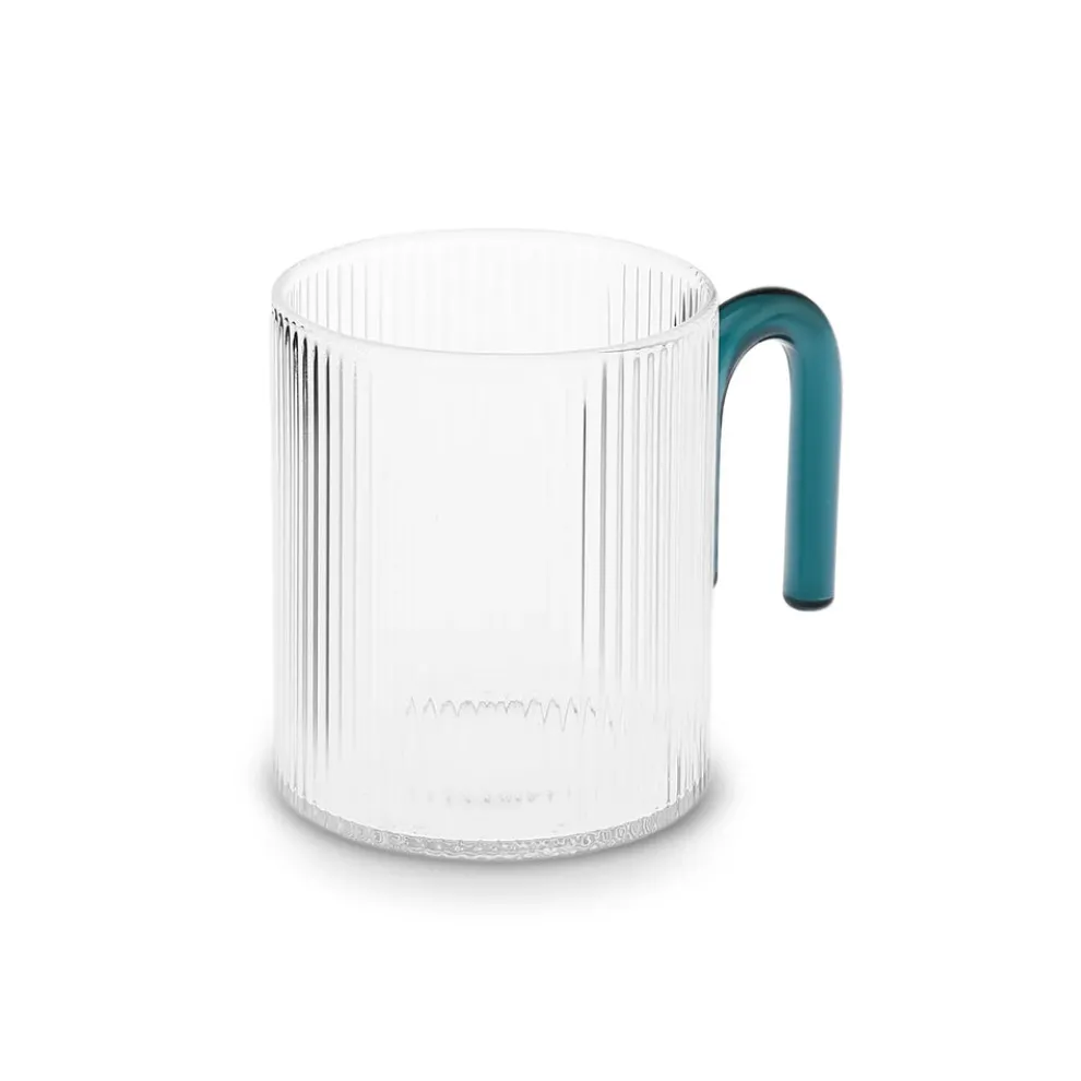 Karaca Miracle Glass Mug, 320ml, Green