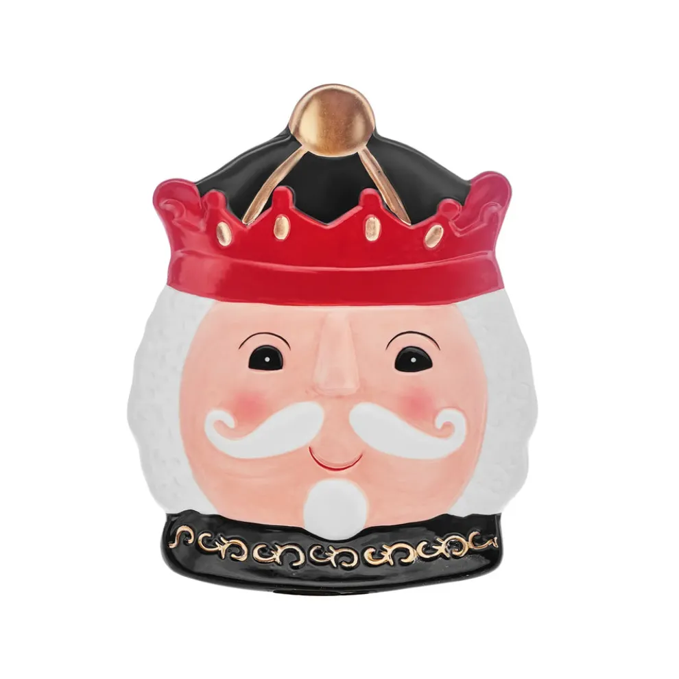 Karaca New Year Christmas Nutcracker Decorative Plate, 26cm, Multi