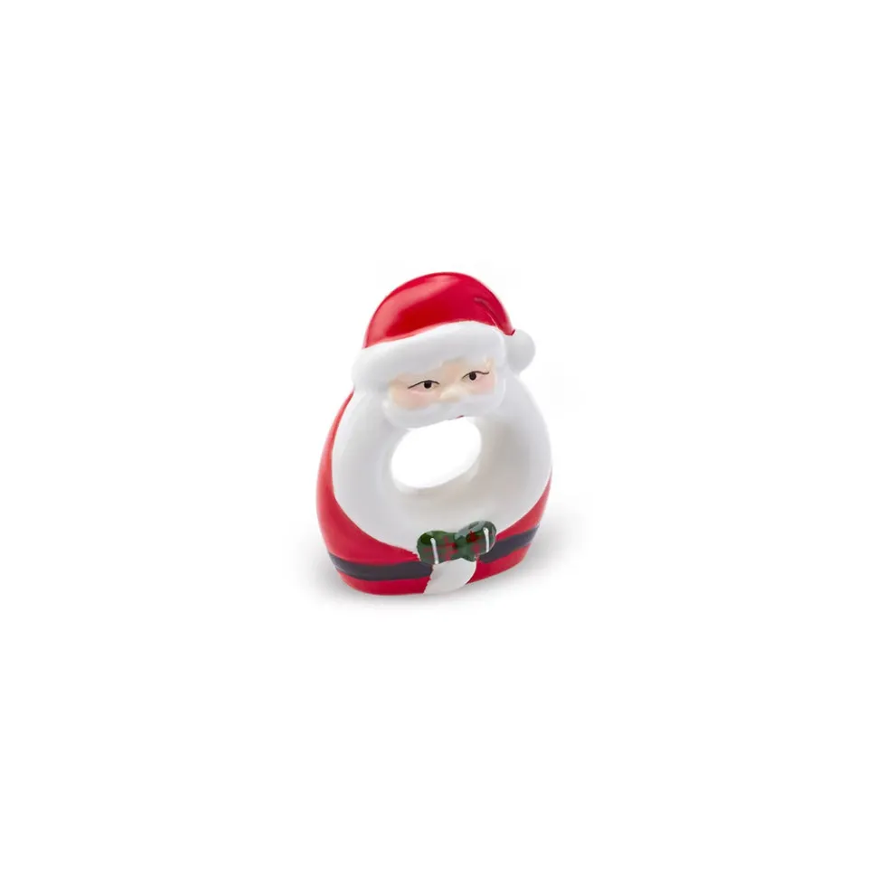 Karaca New Year Christmas Napkin Ring, 9.3cmx5cmx11.5cm, Multi