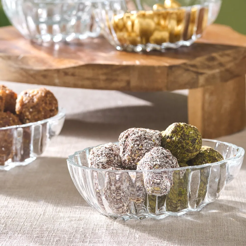 Karaca Oyster 6-Piece Serveware Set, Transparent