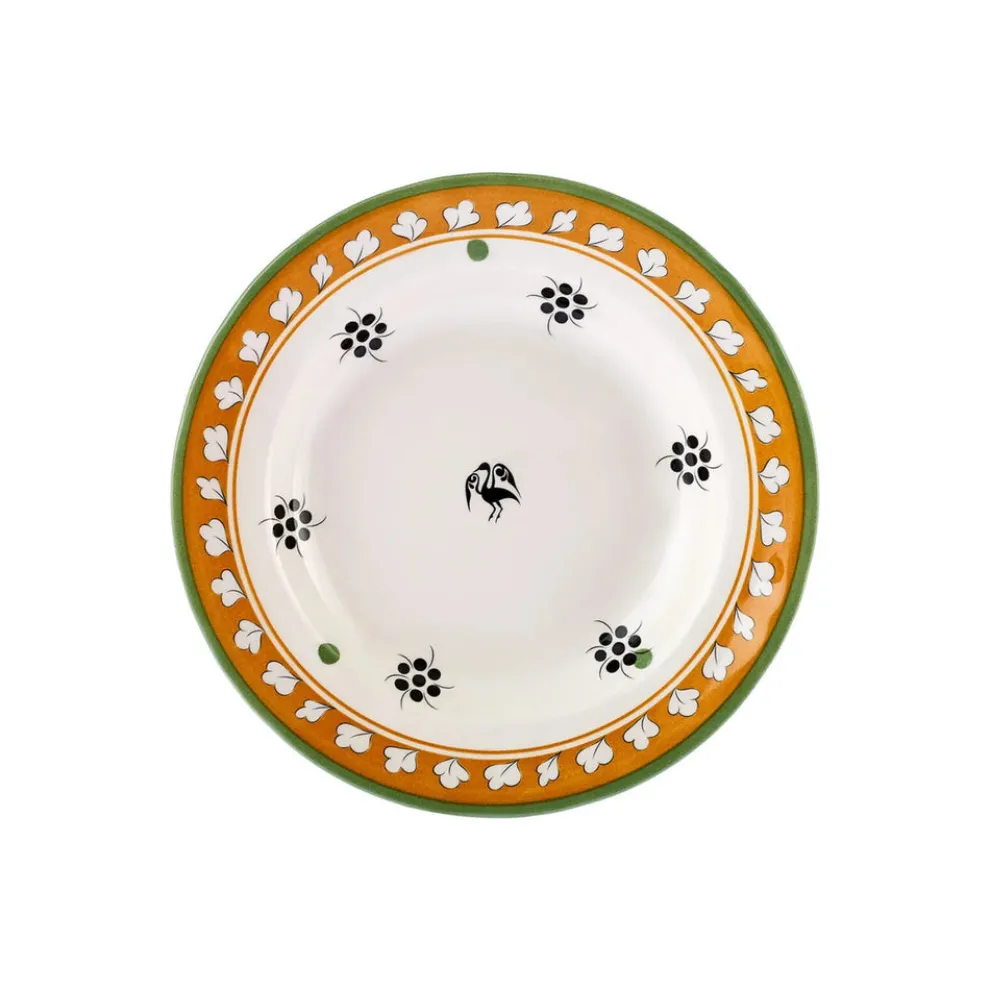 Karaca Paye Seljuk Collection Porcelain Pasta Bowl, 23cm, Yellow Multi