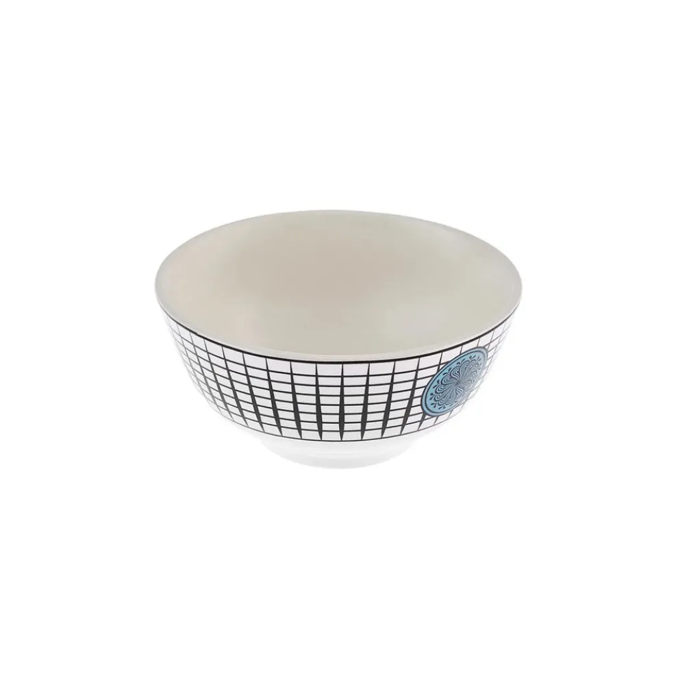 Karaca Paye Seljuk Collection Porcelain Snack Bowl, 12cm, Blue Multi