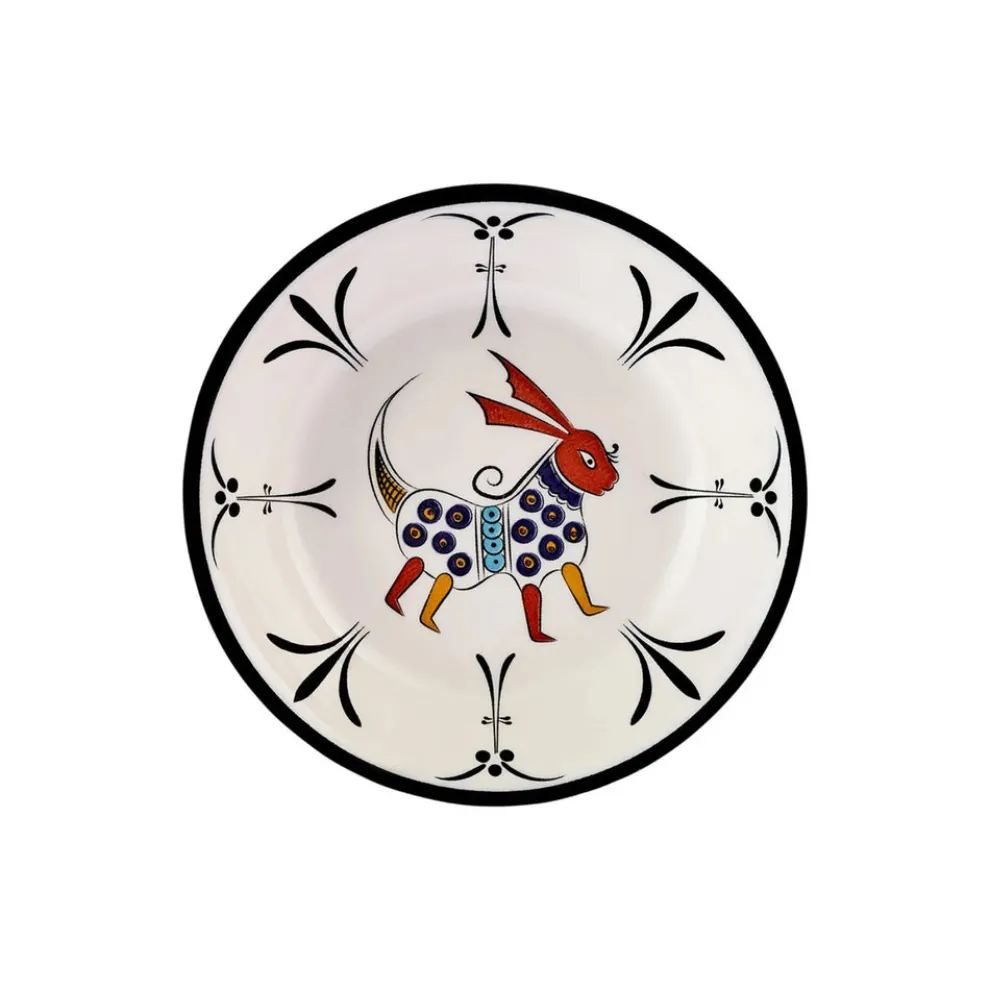 Karaca Paye Seljuk Collection Porcelain Snack Bowl, 14cm, Multi