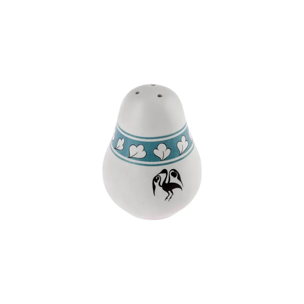 Karaca Paye Seljuk Collection Porcelain Salt Shaker, 6cm, Multi