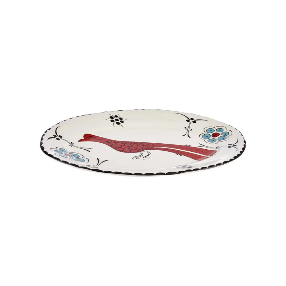 Karaca Paye Seljuk Collection Porcelain Serving Platter, 25cm, Multi