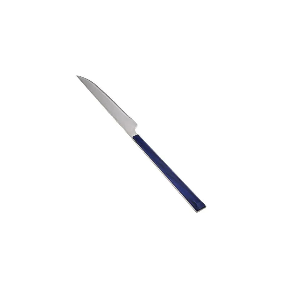 Karaca Salzburg Stainless Steel Dessert Knife, 17.7cm, Indigo Silver