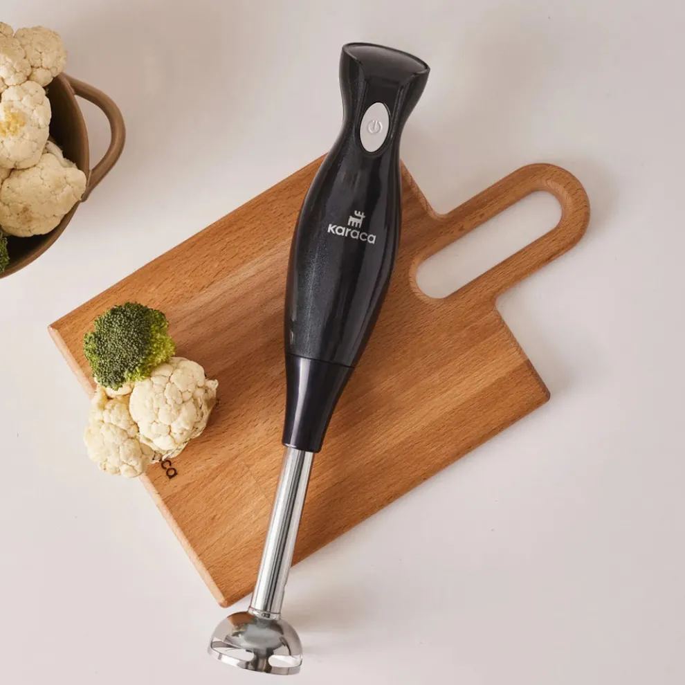 Karaca Shiny Hand Blender, 550W, Black