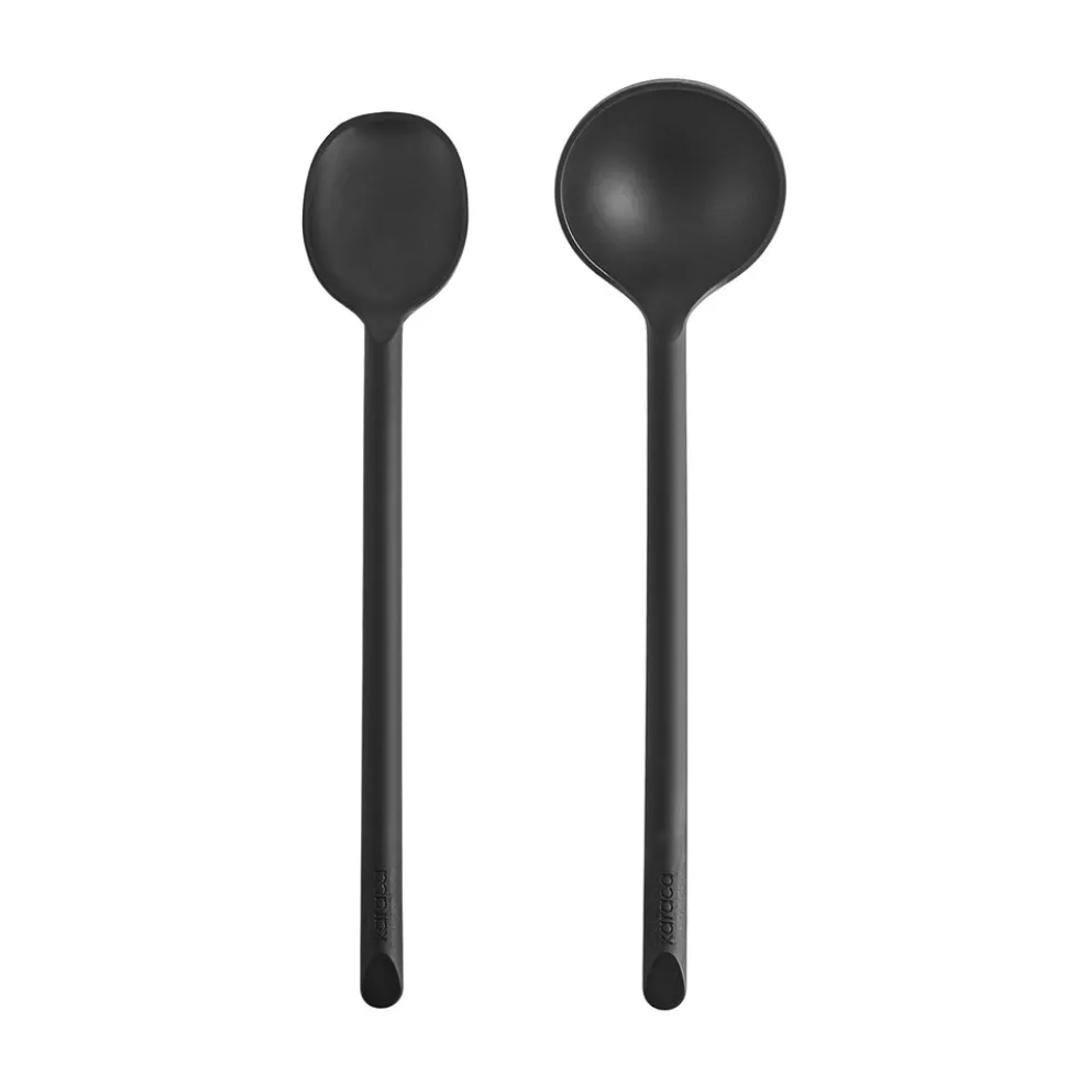 Karaca Simple 5-Piece Utensil Set, Black