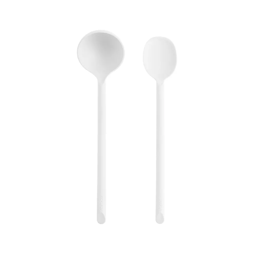 Karaca Simple 5-Piece Utensil Set, White