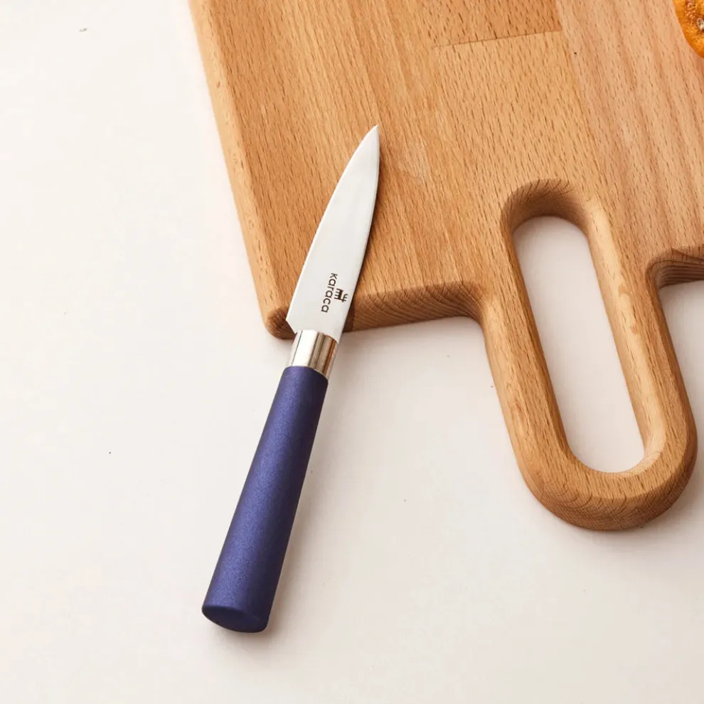 Karaca Skyfall Paring Knife, 20cm, Navy Blue
