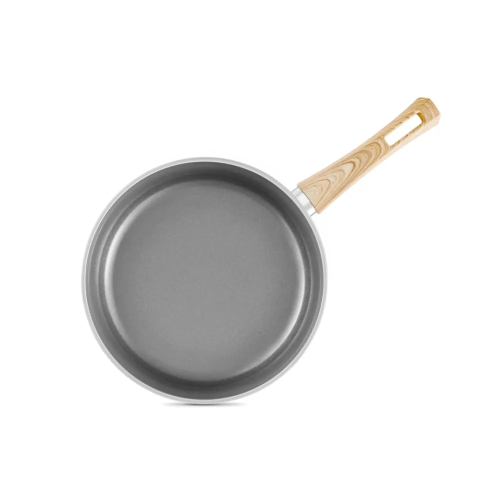 Karaca Swiss Crystal Non-Stick Induction Frying Pan, 30cm, Creamy