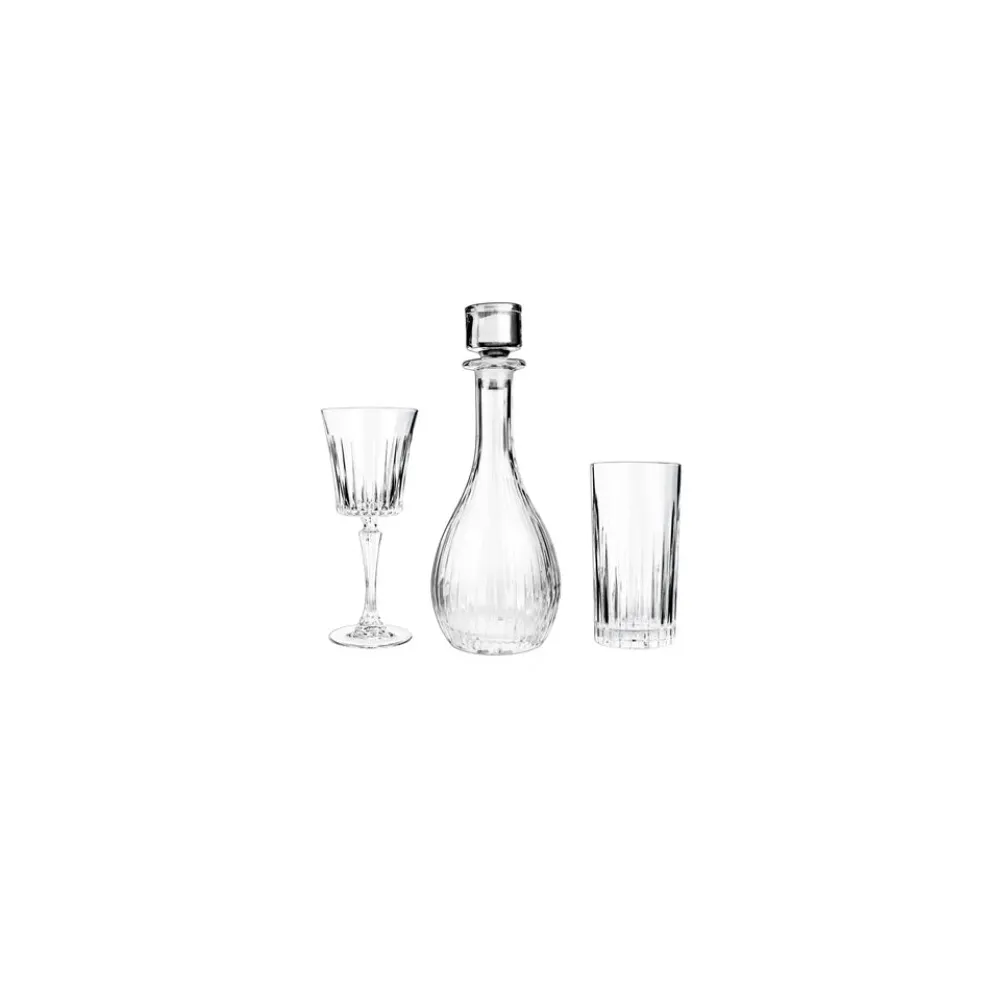 Karaca Verona 25 Piece Glass Set for 12 People, Transparent