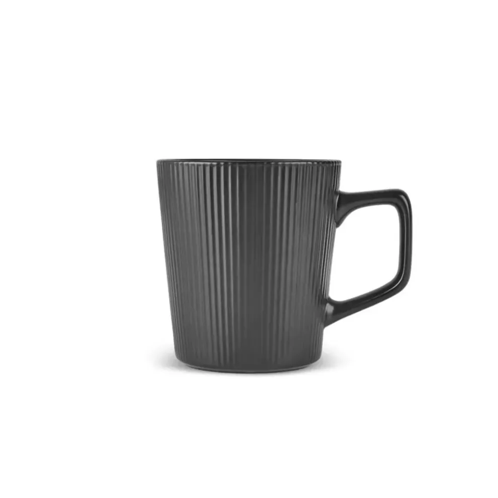 Karaca Vini Mug, Black, 520ml, Black