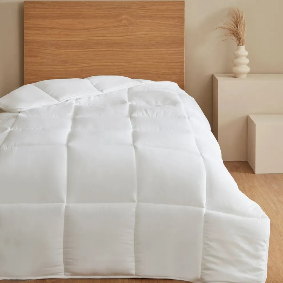 Karaca Whistle Comforter, Single, 155x220 cm, White