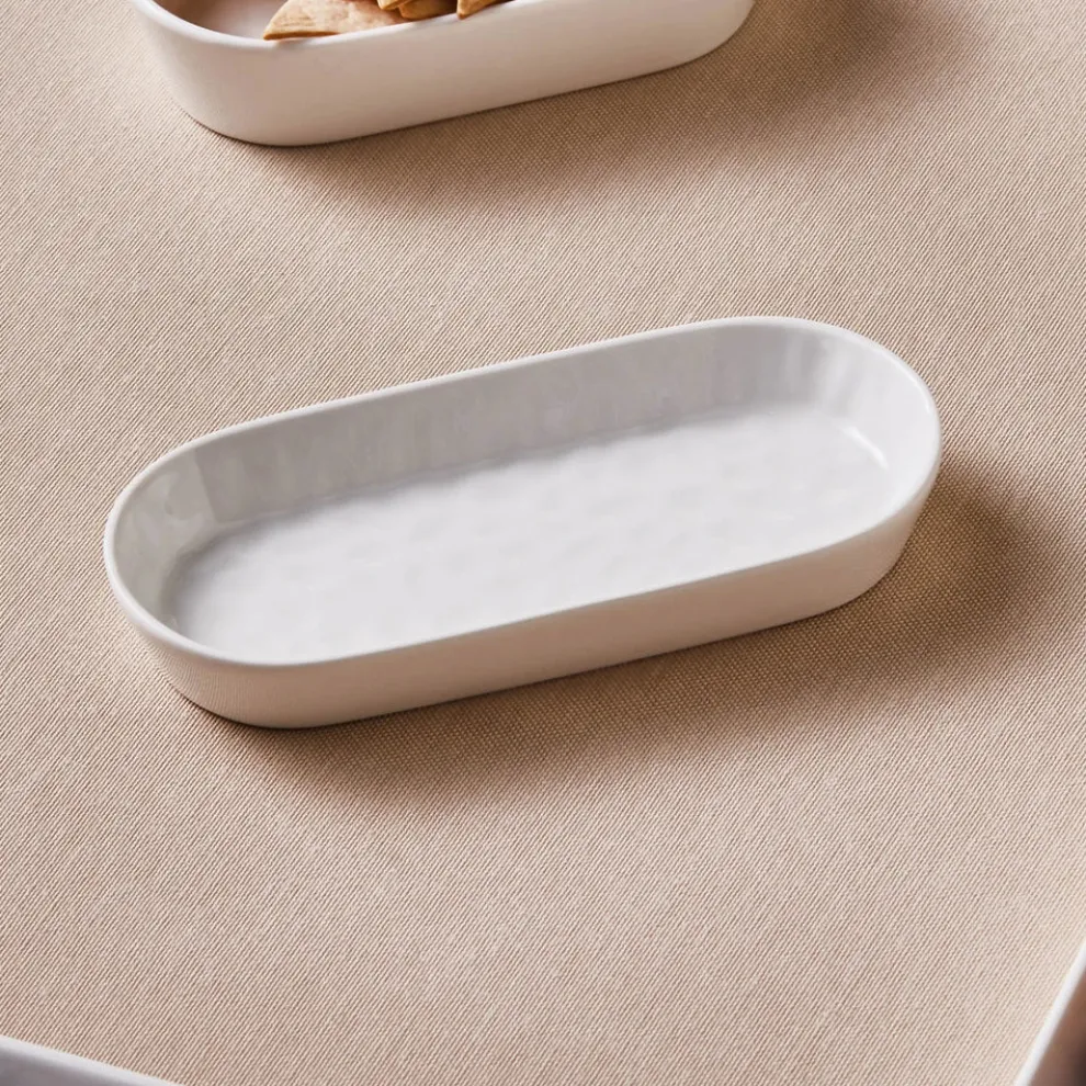 Karaca x by Refika Bembeyaz Bone China Snack Bowl, 15cm, White